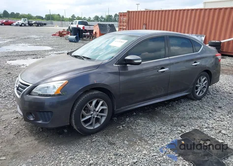 2015 Nissan Sentra Sr из США, поврежденный, VIN 3N1AB7AP0FY237964